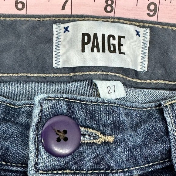 Paige size 27 Skyline Peg Stretch Ankle Jeans - Picture 7 of 12